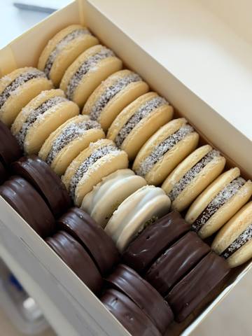 Caja de alfajores de La Pastry