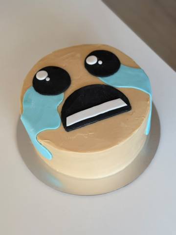 Pastel personalizado con dibujo